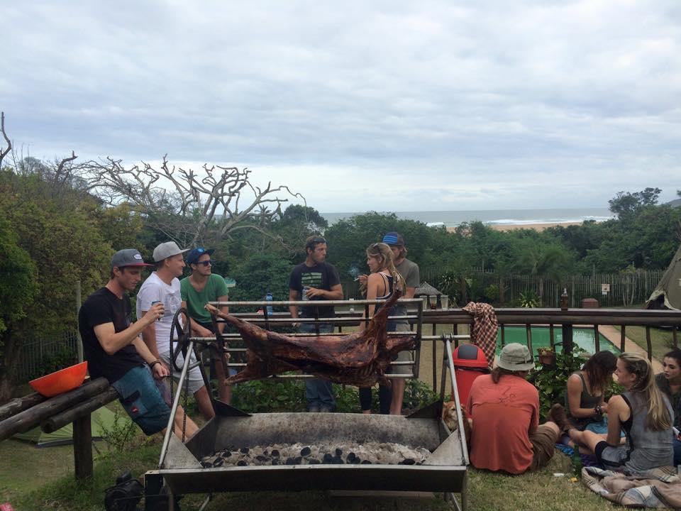 Sensayuma Backpackers Hostel Tugela Mouth Buitenkant foto